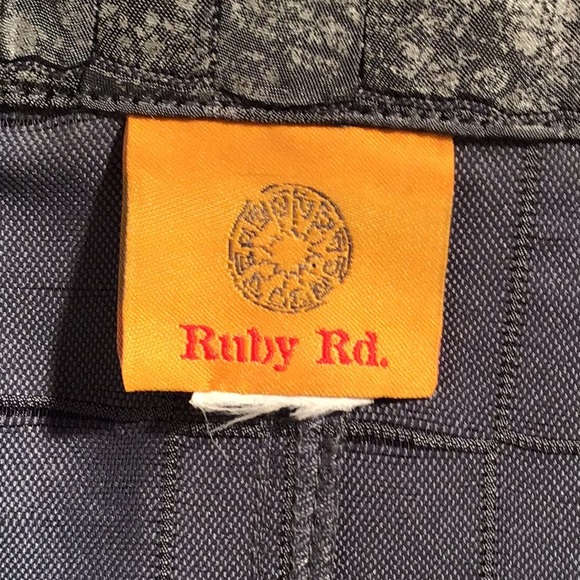 Ruby Rd. Front zip jacket lightweight silver gray S/M - Picture 5 of 6